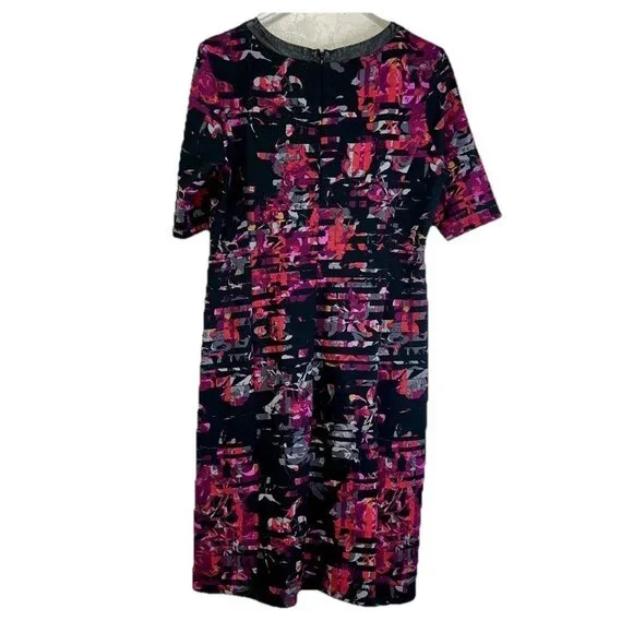 Taylor Women's Dress Size 10 Black / Pink - Picture 2 of 4
